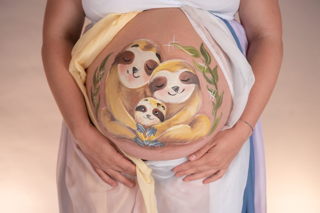 belly painting milano